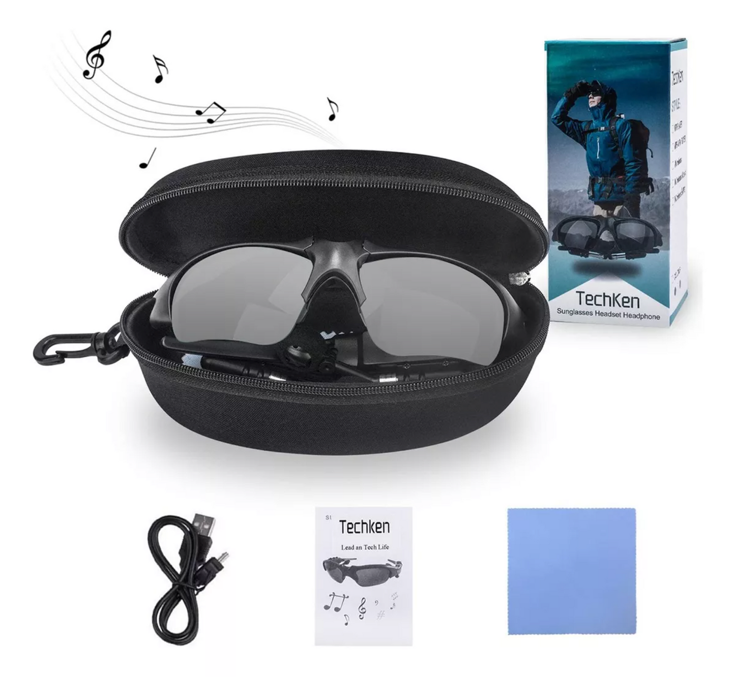 VisionPro® - Gafas de Sol Polarizado con Bluetooth