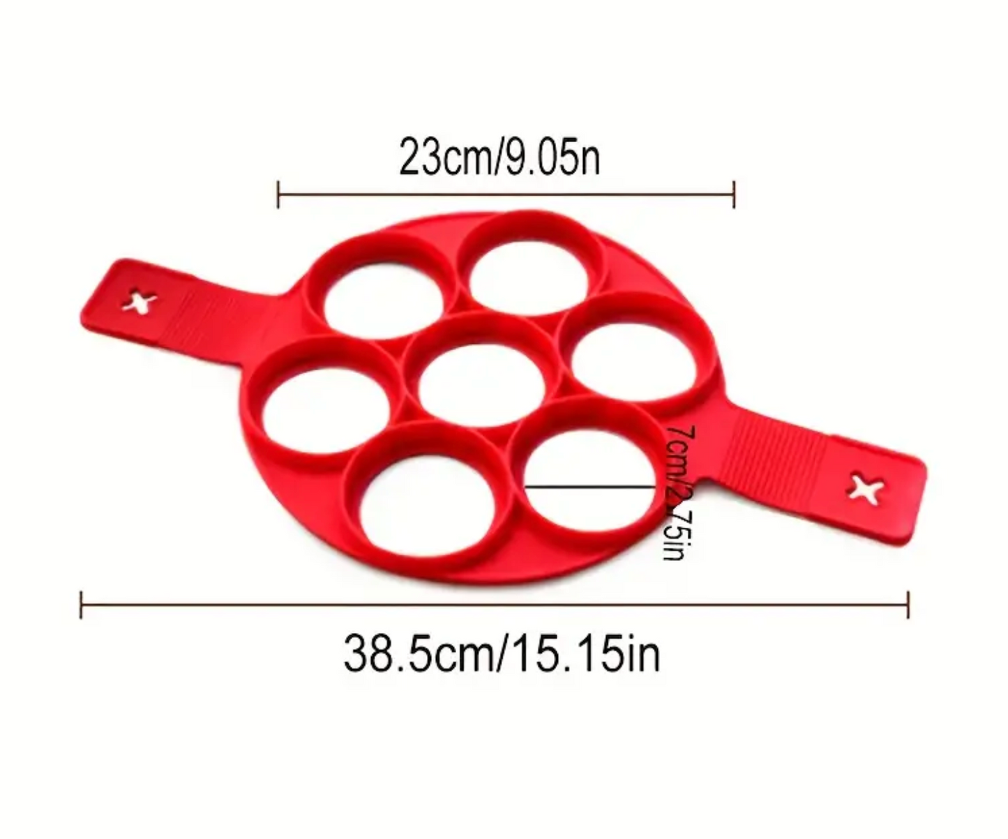 TortiPerfect® - Molde de Silicona Rojo