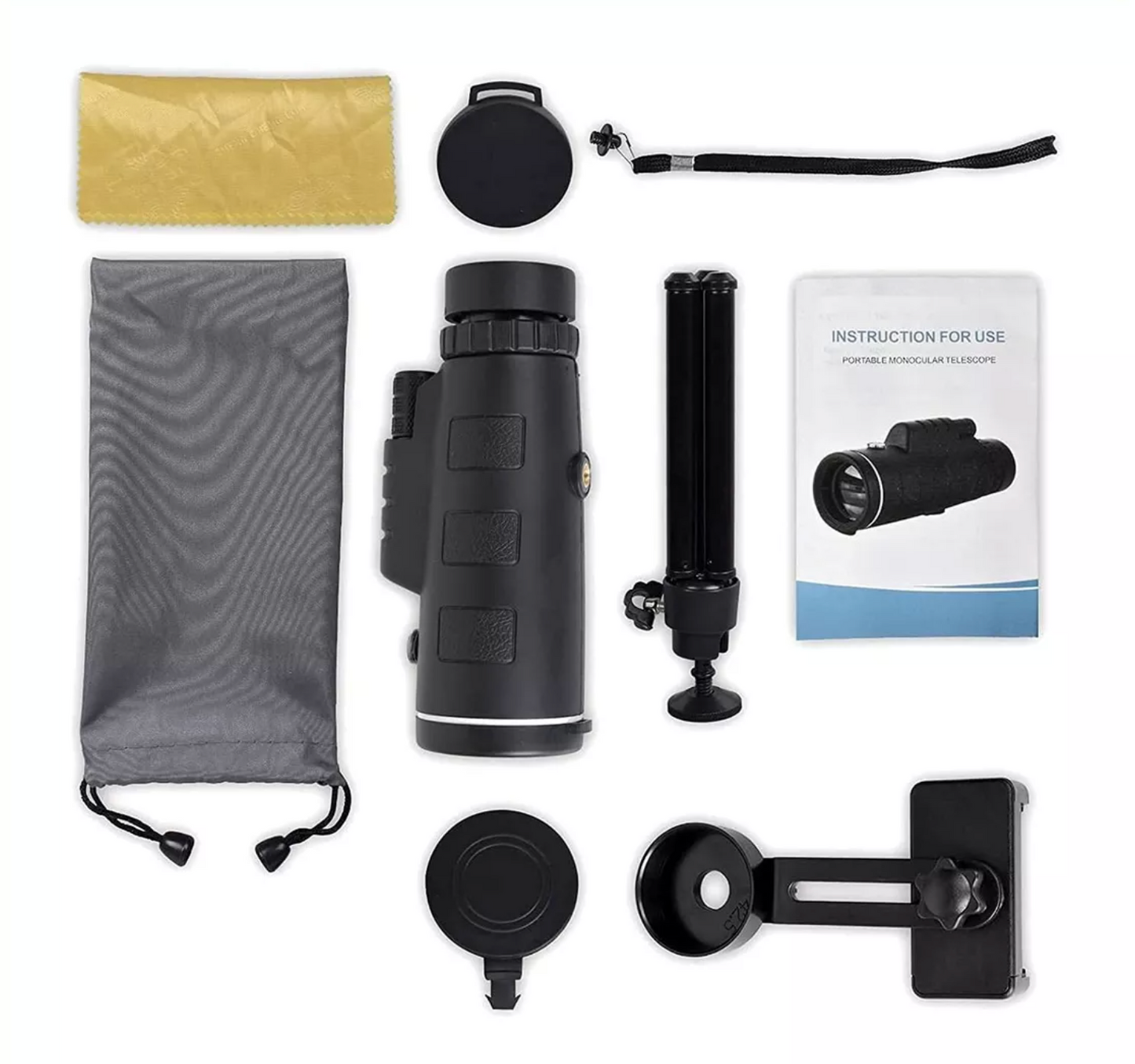 ZoomPro 40X - Telescopio con Soporte para Celular