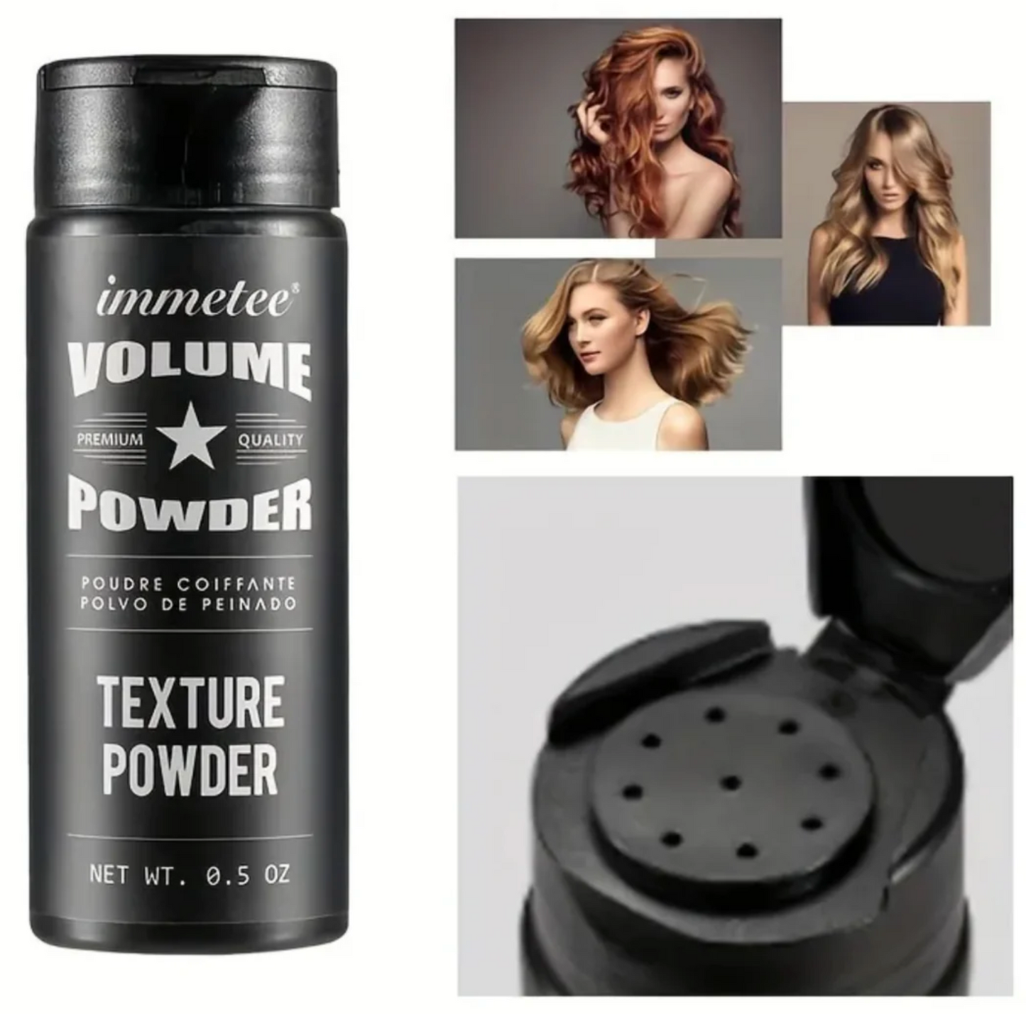 VolumePowder® - Polvo Texturizante para Peinados con Acabado Mate Natural