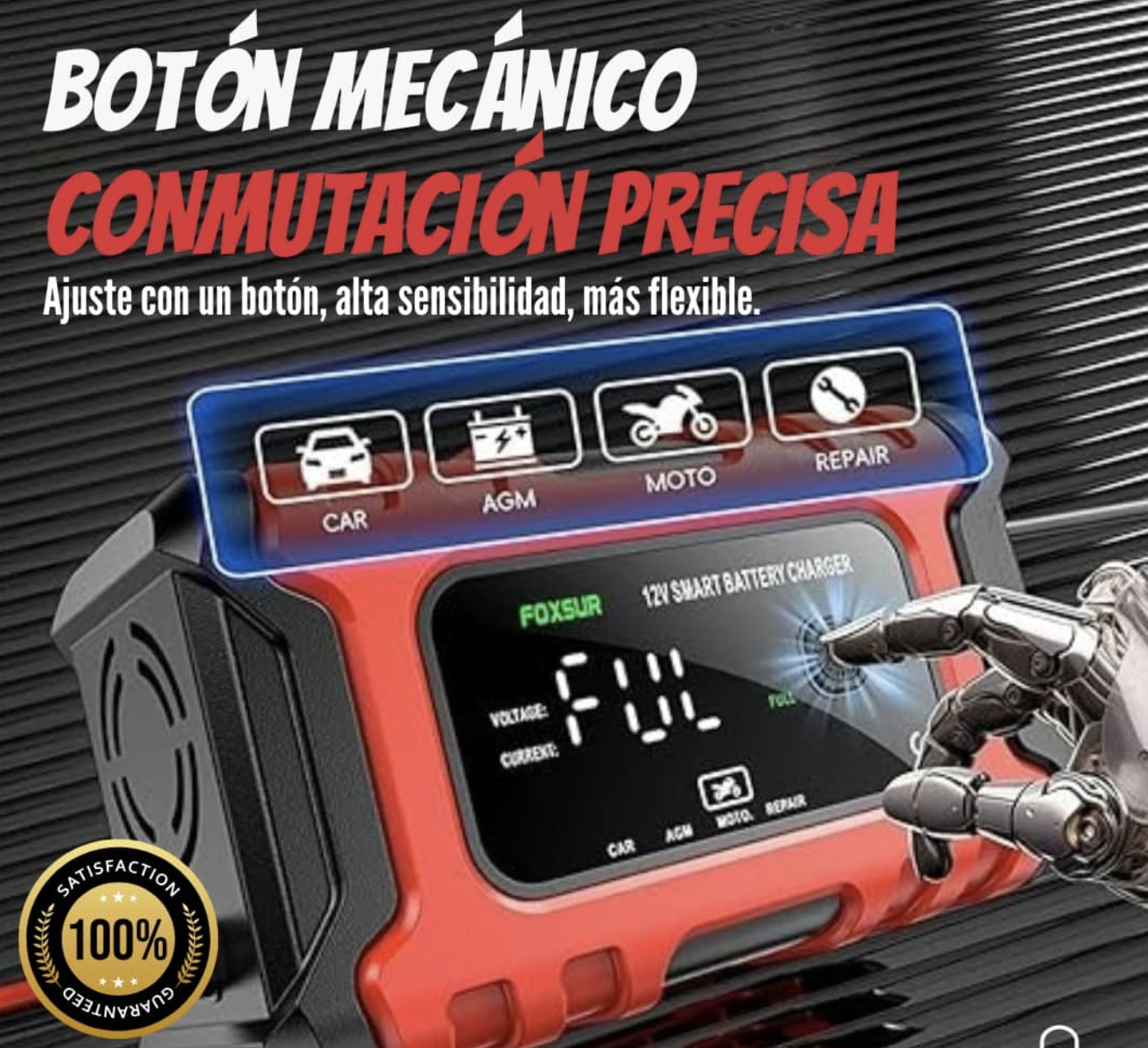 PowerMax® - Cargador y Arrancador de Batería