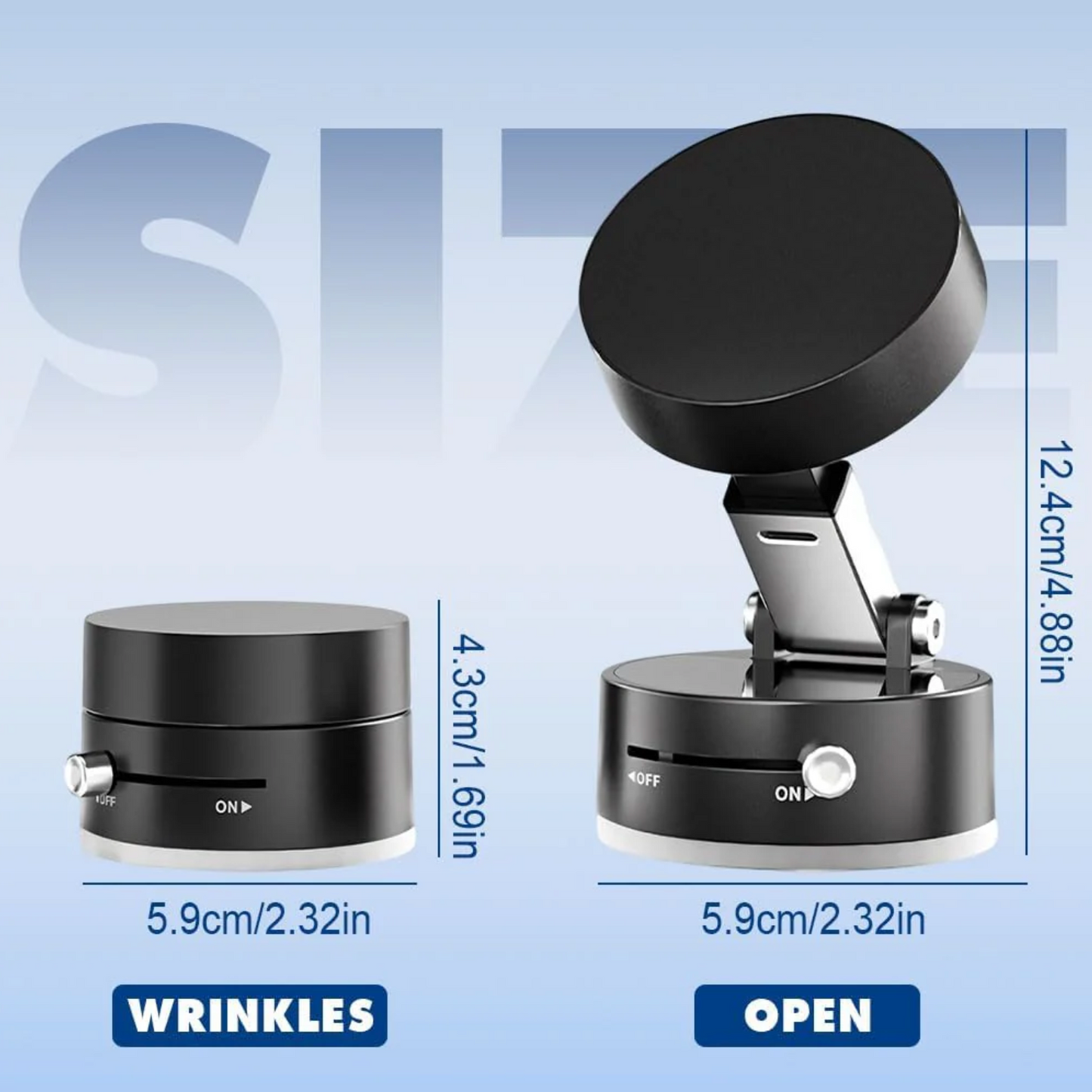 2x1 Grip Titan® - Soporte Magnético 360º y Magsafe (Compatible con iPhone y Android)