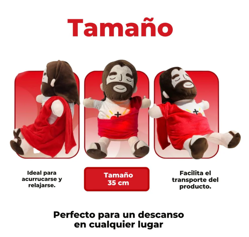 Peluche Jesus - Un Refugio de Paz y Fortaleza