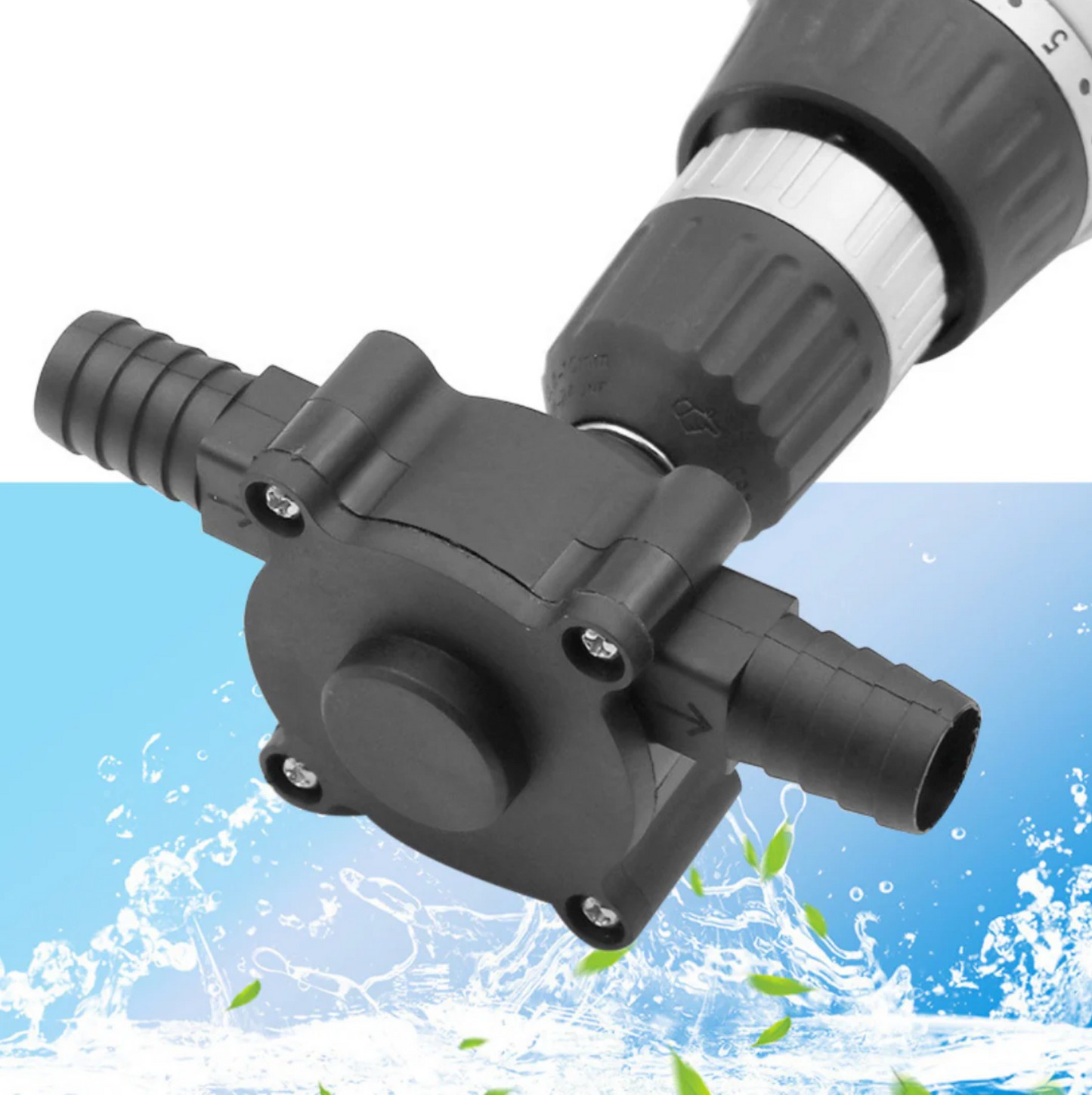 Bomba de Agua Adaptable para Taladro
