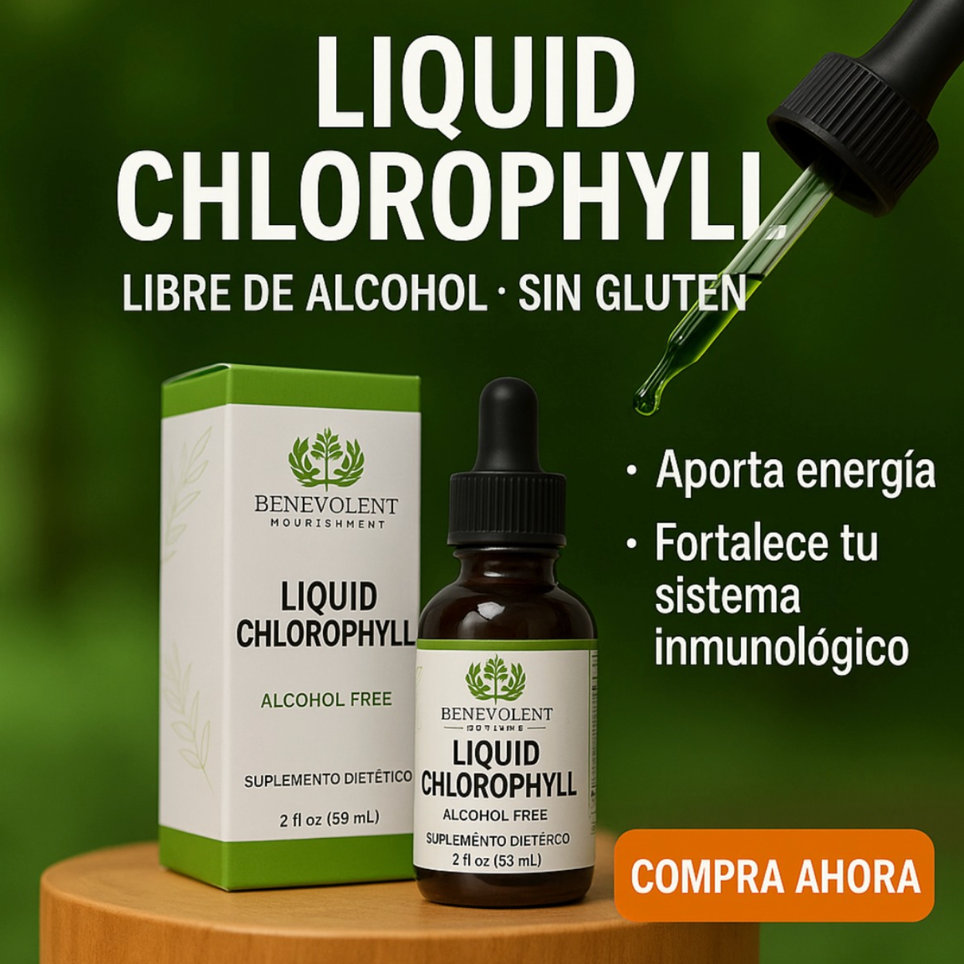 Benevolent® - Clorofila Liquida