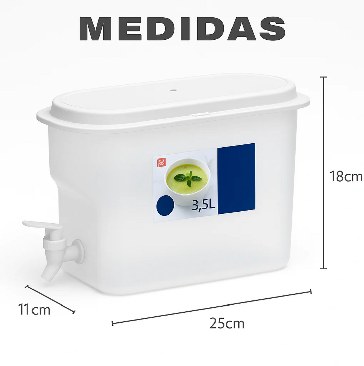 Jarra con Grifo para Nevera