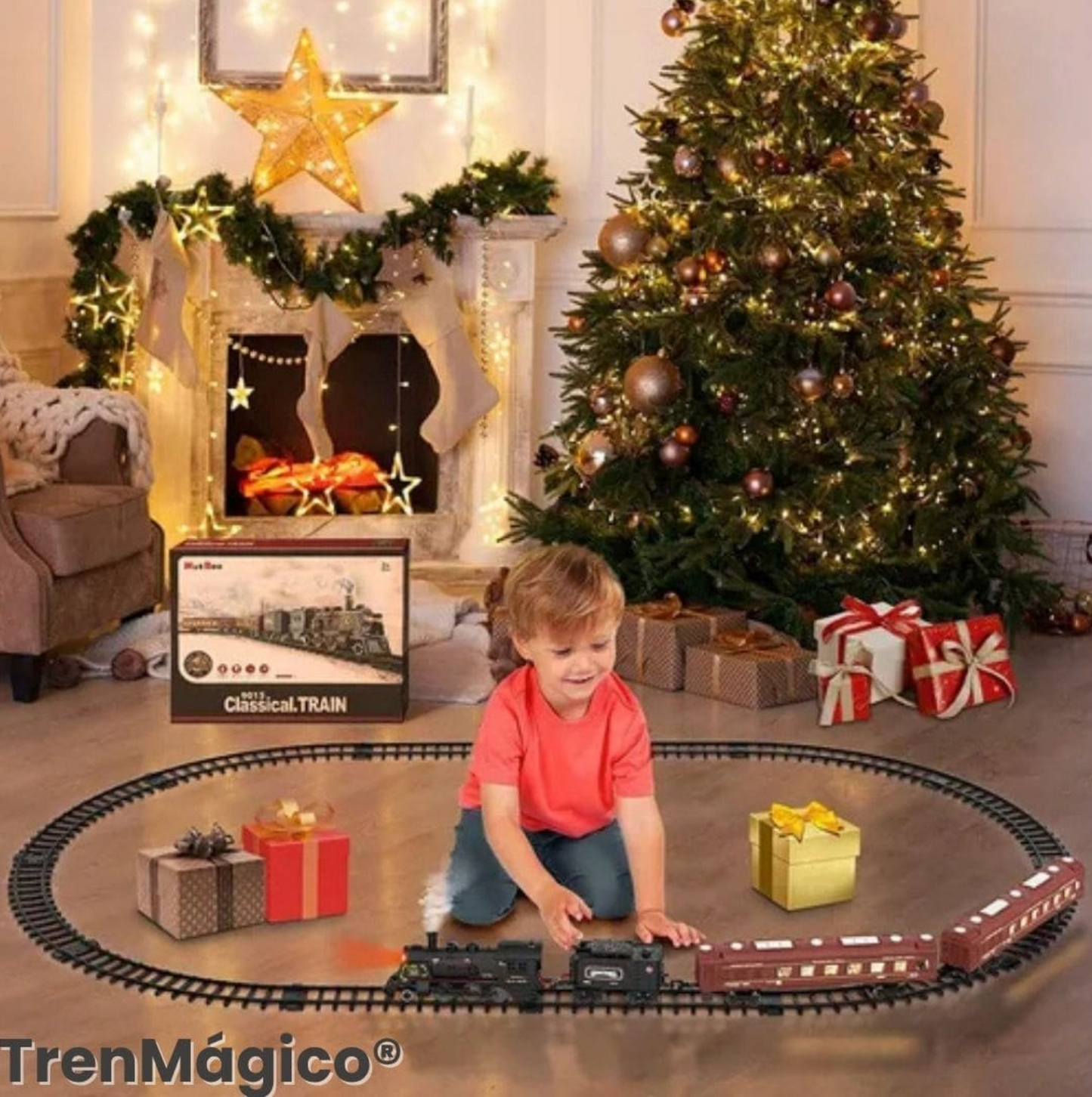 TrenMágico® - Tren eléctrico de juguete