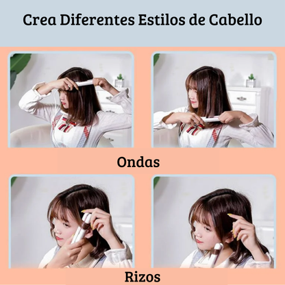 MiniStyle®- Mini Plancha Para El Cabello Con Estuche