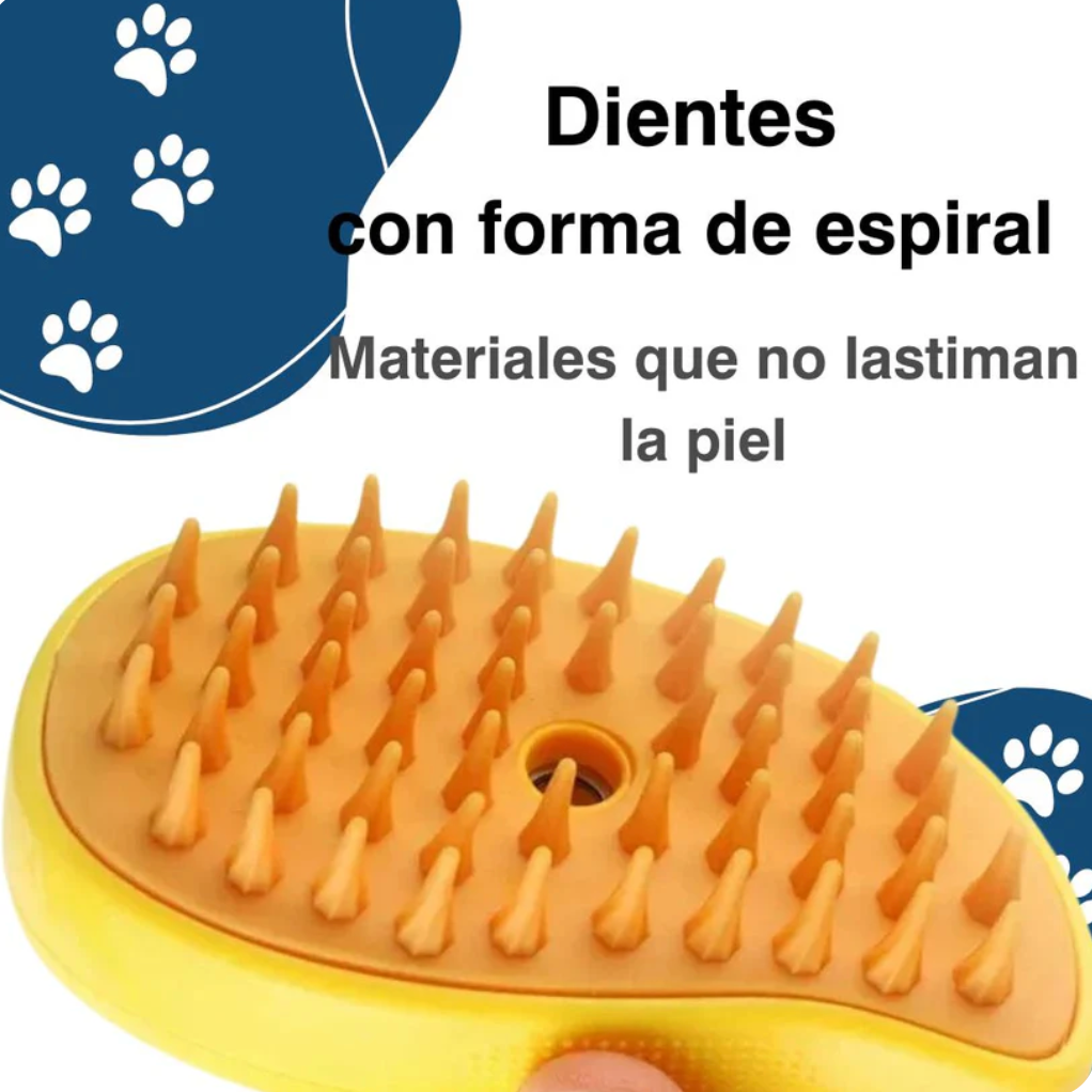 PetCare® - Cepillo Vaporizador para Mascota