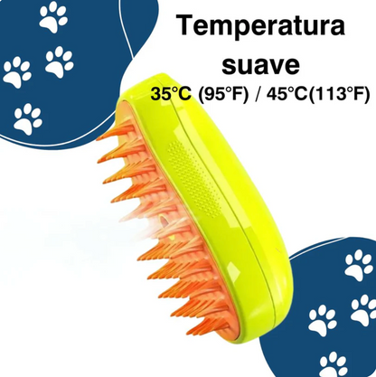 PetCare® - Cepillo Vaporizador para Mascota