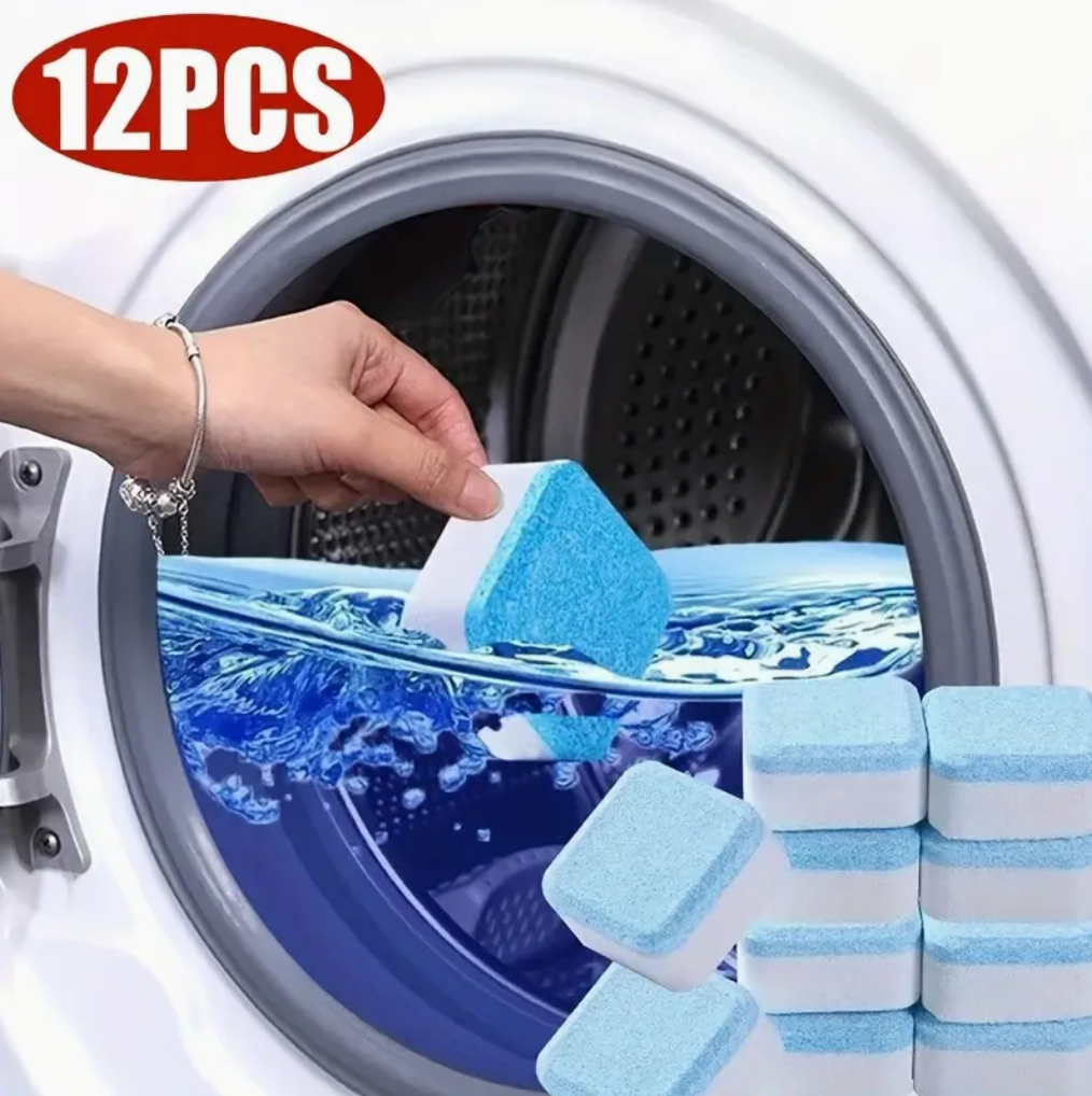Magic Cleaner® - Pastilla Limpiadora de Lavadora x 12unidades