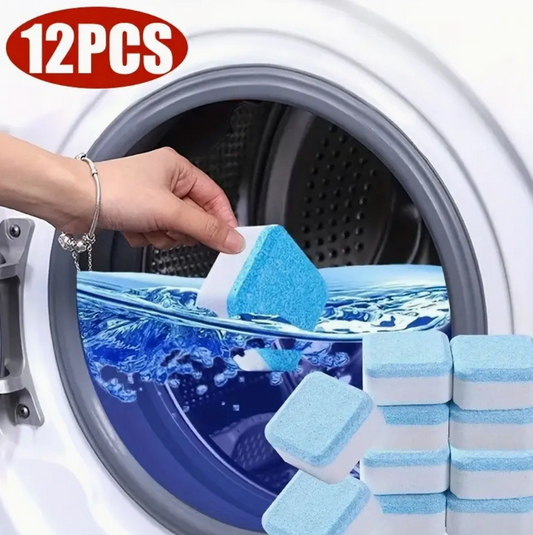 Magic Cleaner® - Pastilla Limpiadora de Lavadora x 12unidades
