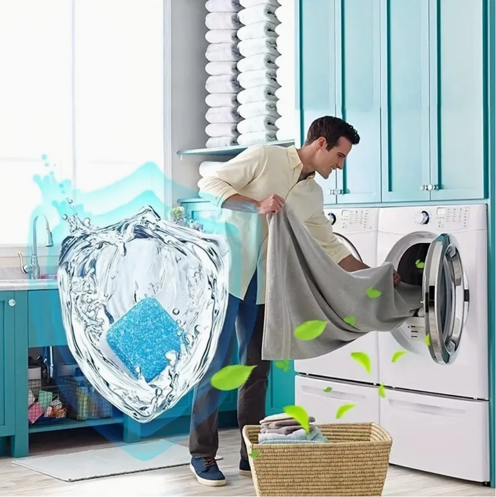 Magic Cleaner® - Pastilla Limpiadora de Lavadora x 12unidades