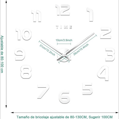 LoftTime® - Reloj Para Pared