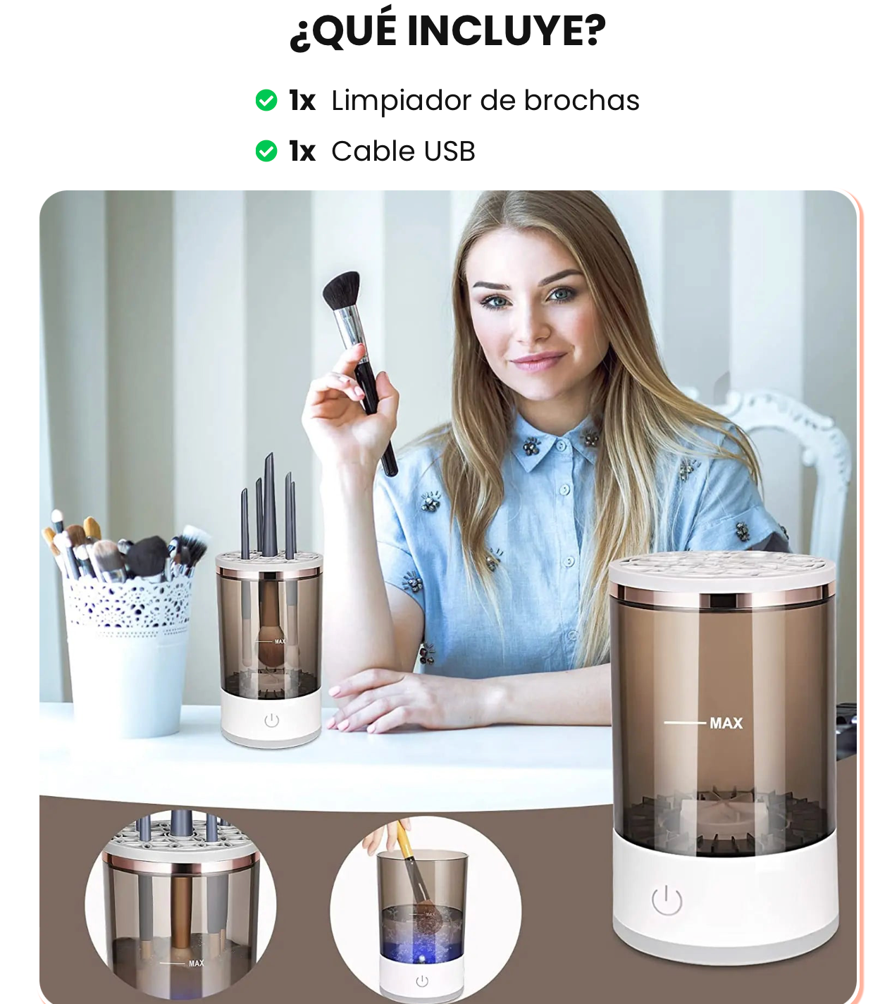 BrushBlast® - Limpiador De Brochas Automático