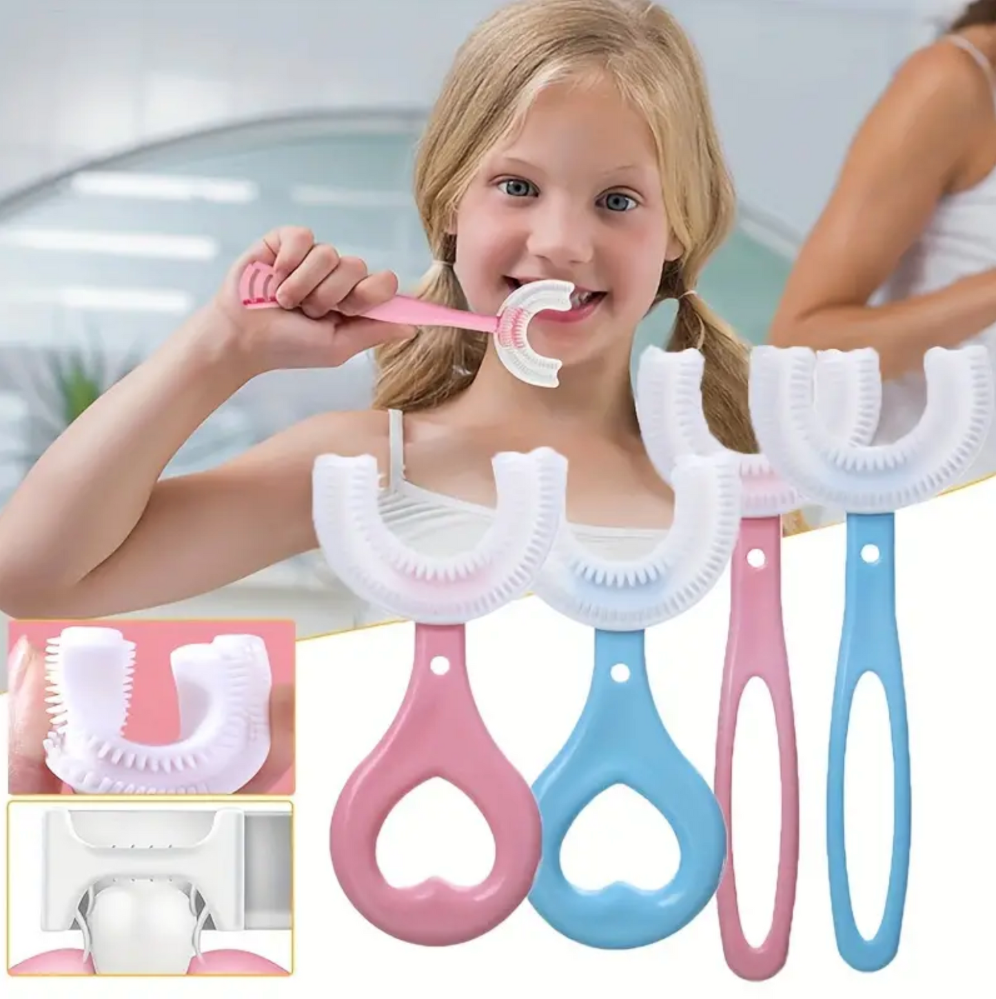 PAGA 1 LLEVA 2 - CepiKids® - Cepillo para Niños en forma de U