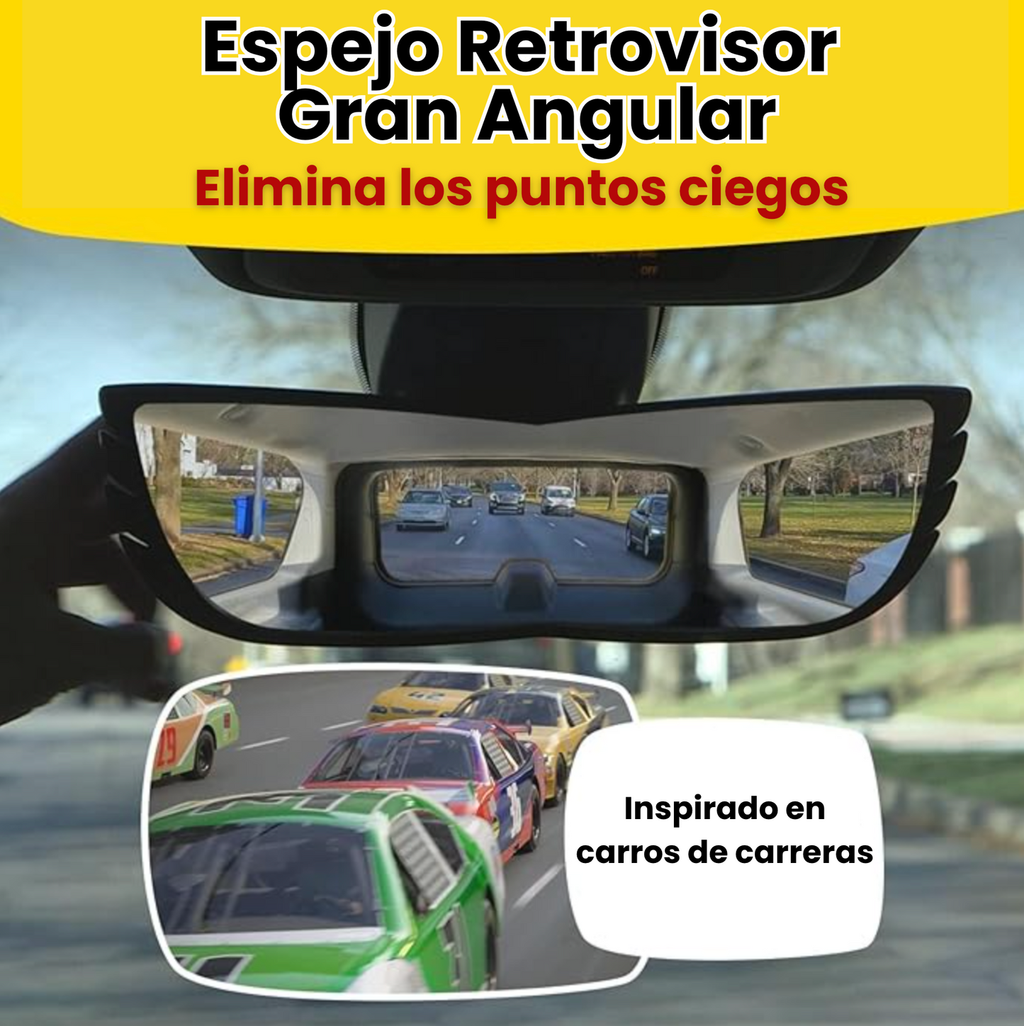 AngelView® - Retrovisor Gran Angular