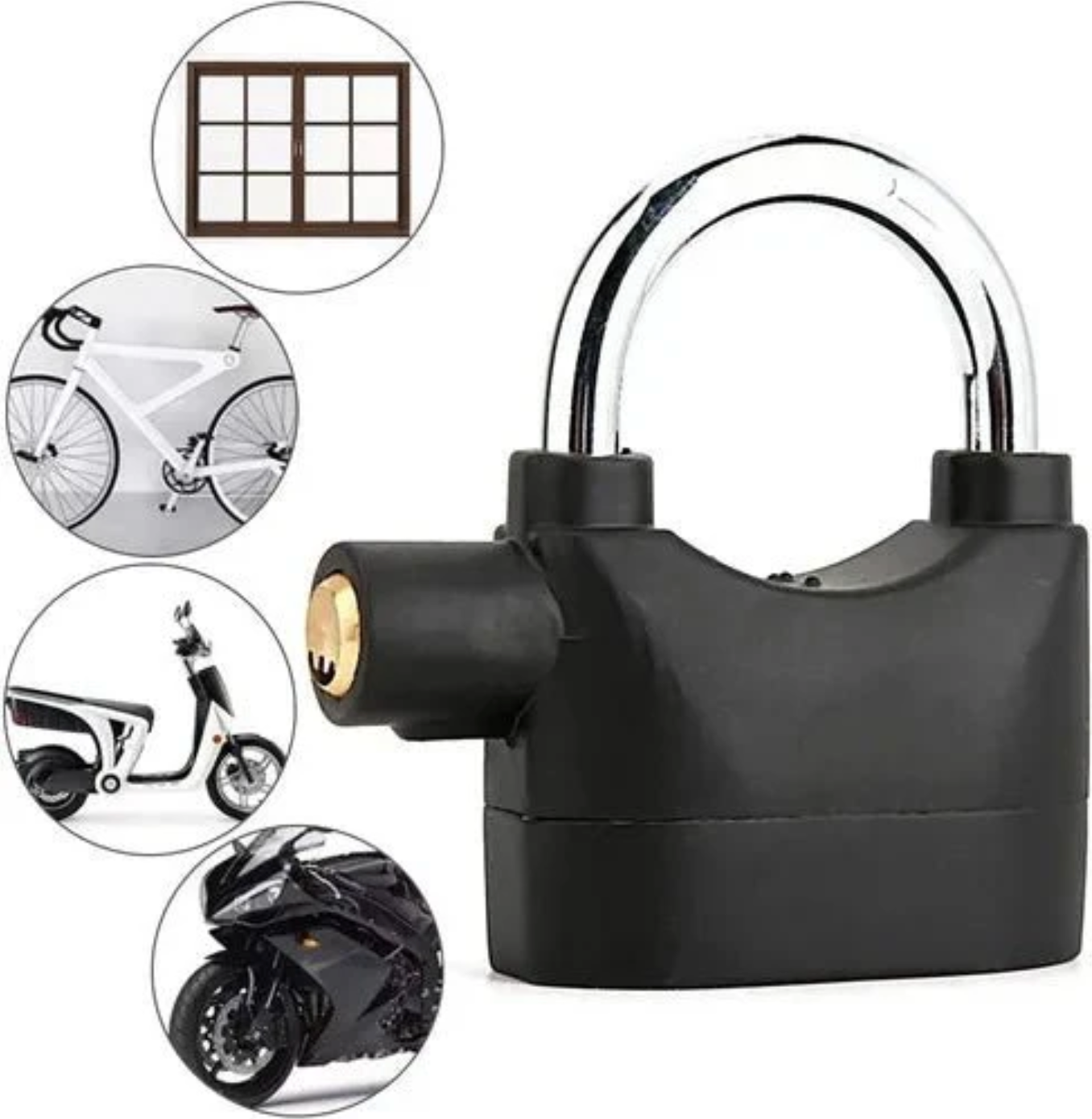 LockGuard® - Candado de Seguridad con Alarma