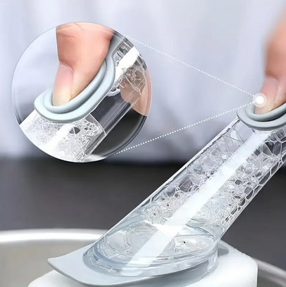 BrushPro® - Cepillo con Dispensador de Jabón + 2 Repuesto GRATIS