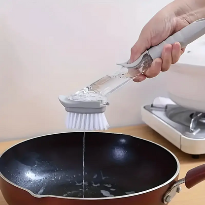 BrushPro® - Cepillo con Dispensador de Jabón + 2 Repuesto GRATIS