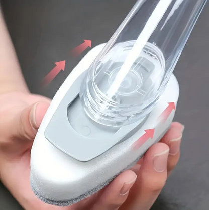 BrushPro® - Cepillo con Dispensador de Jabón + 2 Repuesto GRATIS