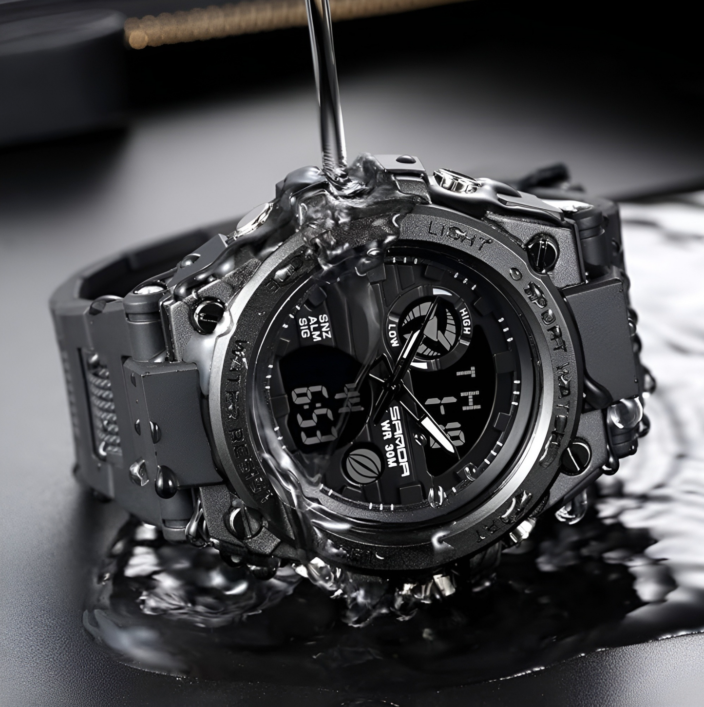 AquaTime - Reloj Digital para Hombre