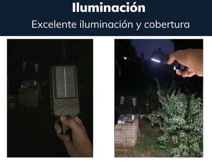 Solar Deluxe® - Lampara Solar con Sensor de Movimiento