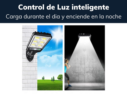 Solar Deluxe® - Lampara Solar con Sensor de Movimiento