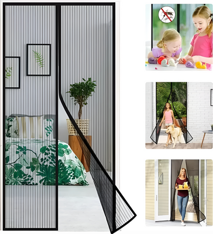InsectSafe® - Mosquitero Magnético para Puertas