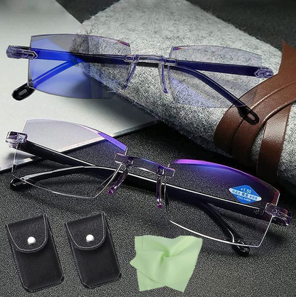 2x1 TR90® - Gafas Multifocales con Protección Contra Luz Azul