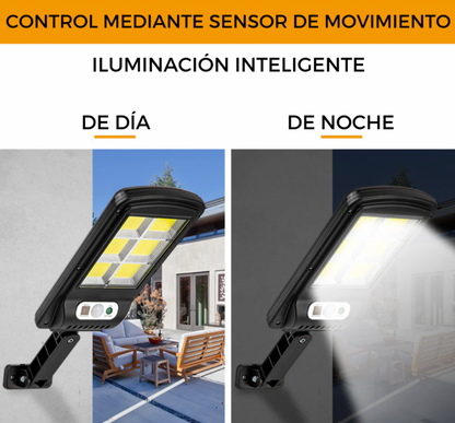 Solar Deluxe® - Lampara Solar con Sensor de Movimiento