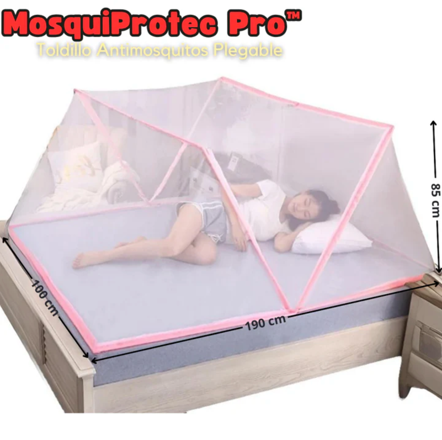 MosquiProtec Pro™ - Toldillo Plegable Anti Mosquitos 🦟🛏️