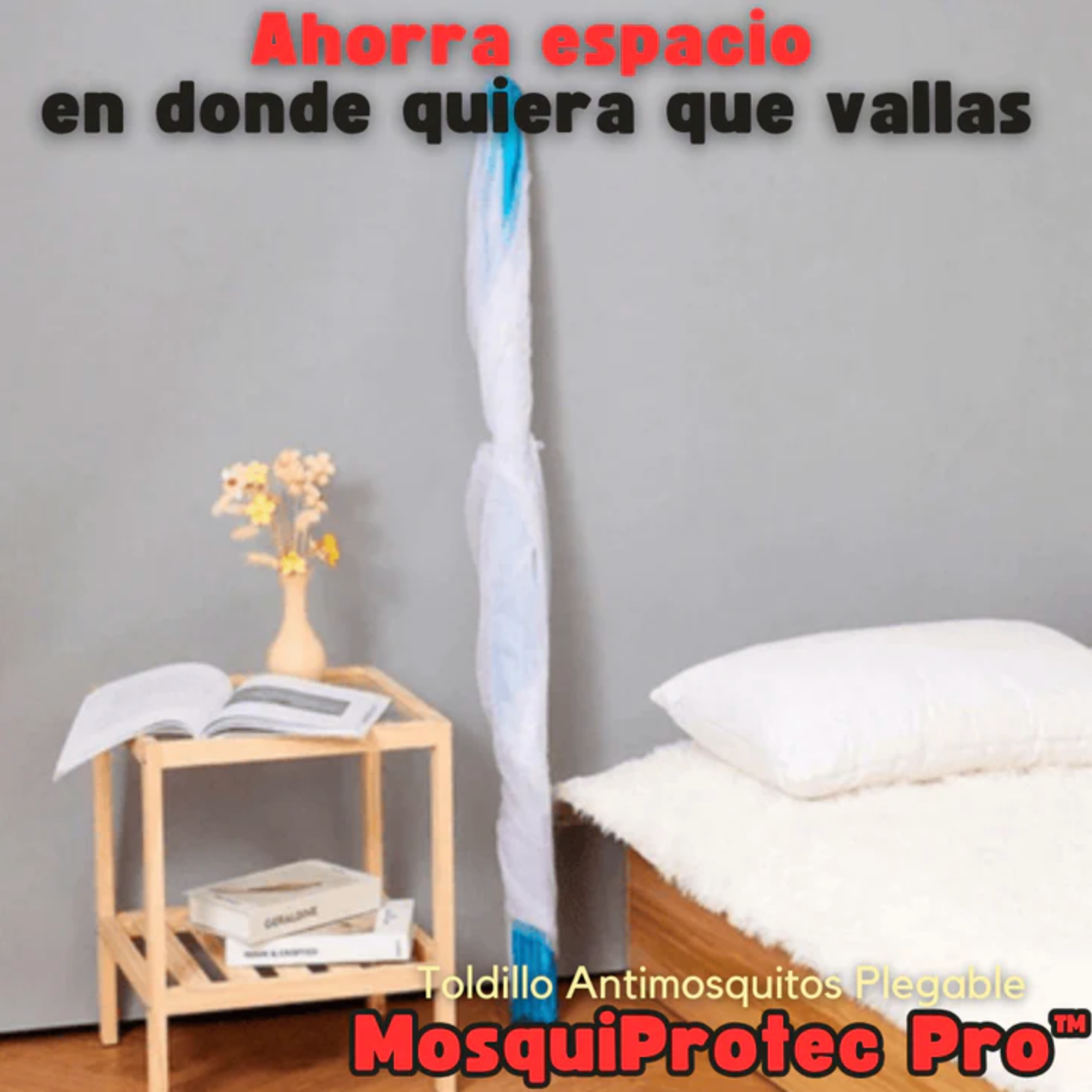 MosquiProtec Pro™ - Toldillo Plegable Anti Mosquitos 🦟🛏️