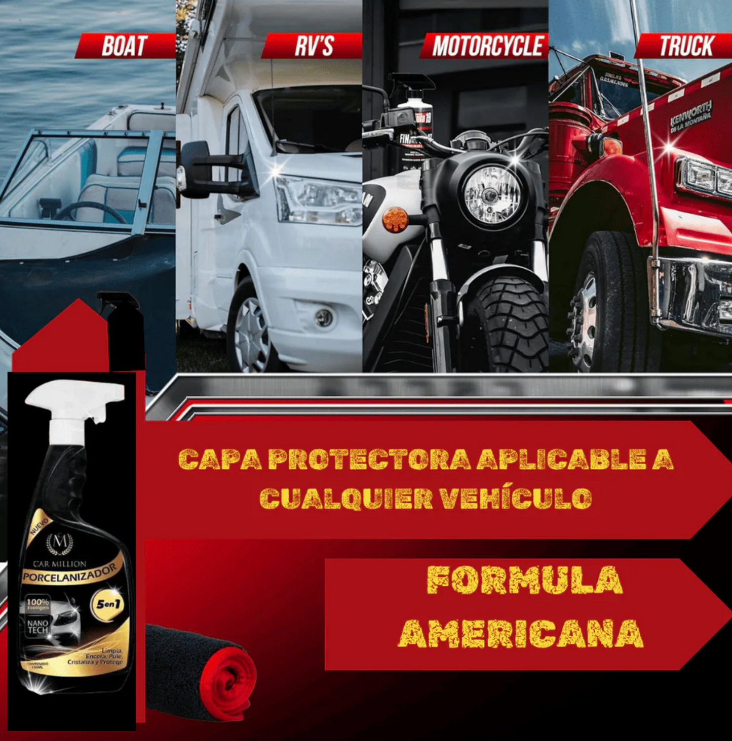 Car Million® - Porcelanizador 5 en1 + Regalo Extra 🎁