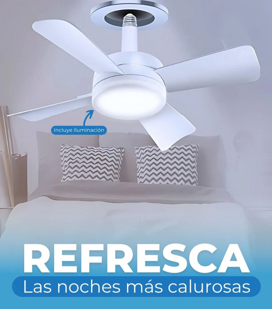 Venti Lamp® - Lampara Ventilador De 6 Aspas