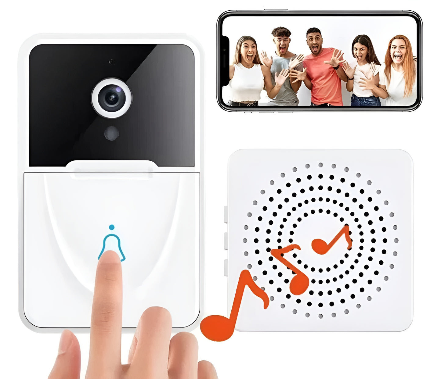 RingLink™ - Timbre Smart Wireless con Cámara