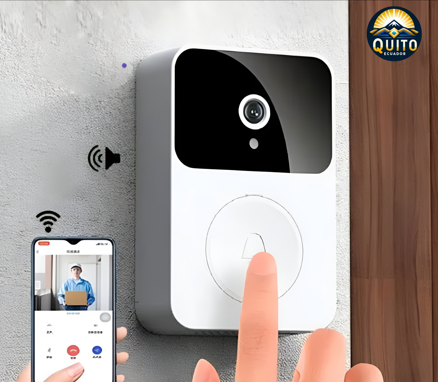 RingLink™ - Timbre Smart Wireless con Cámara