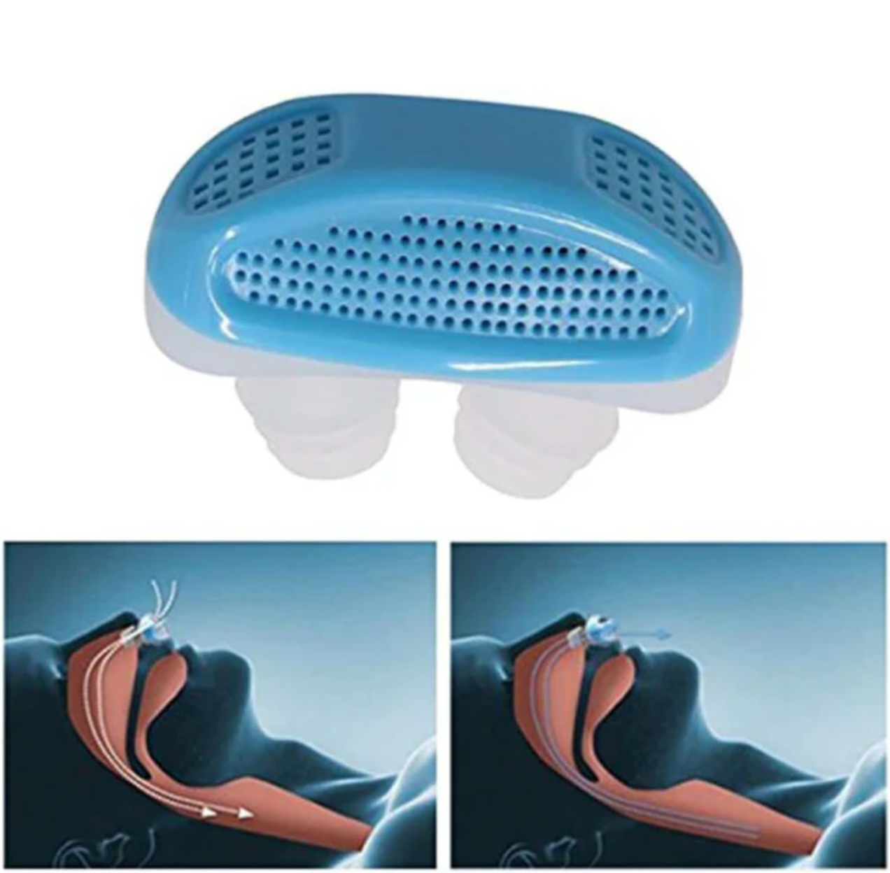 ANTIRONQUIDO 2x1 - Dilatador Nasal y Purificador de Aire