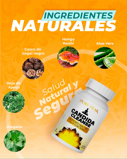 CANDIDA CLEANSE™ LIMPIEZA NATURAL HONGO CÁNDIDA