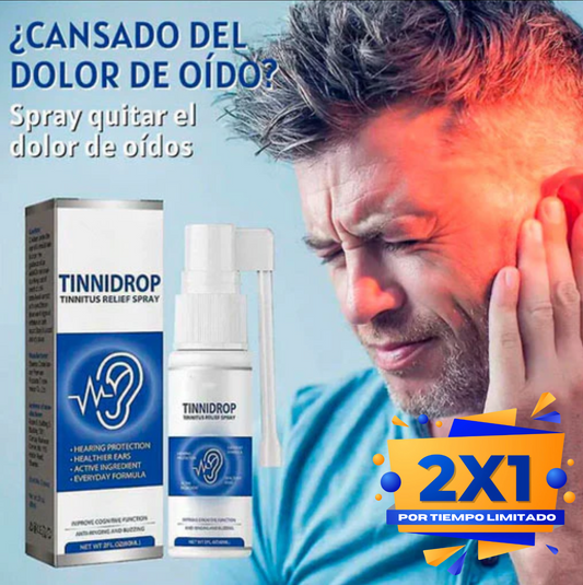 TINNIDROP SPRAY LIMPIADOR DE OÍDO