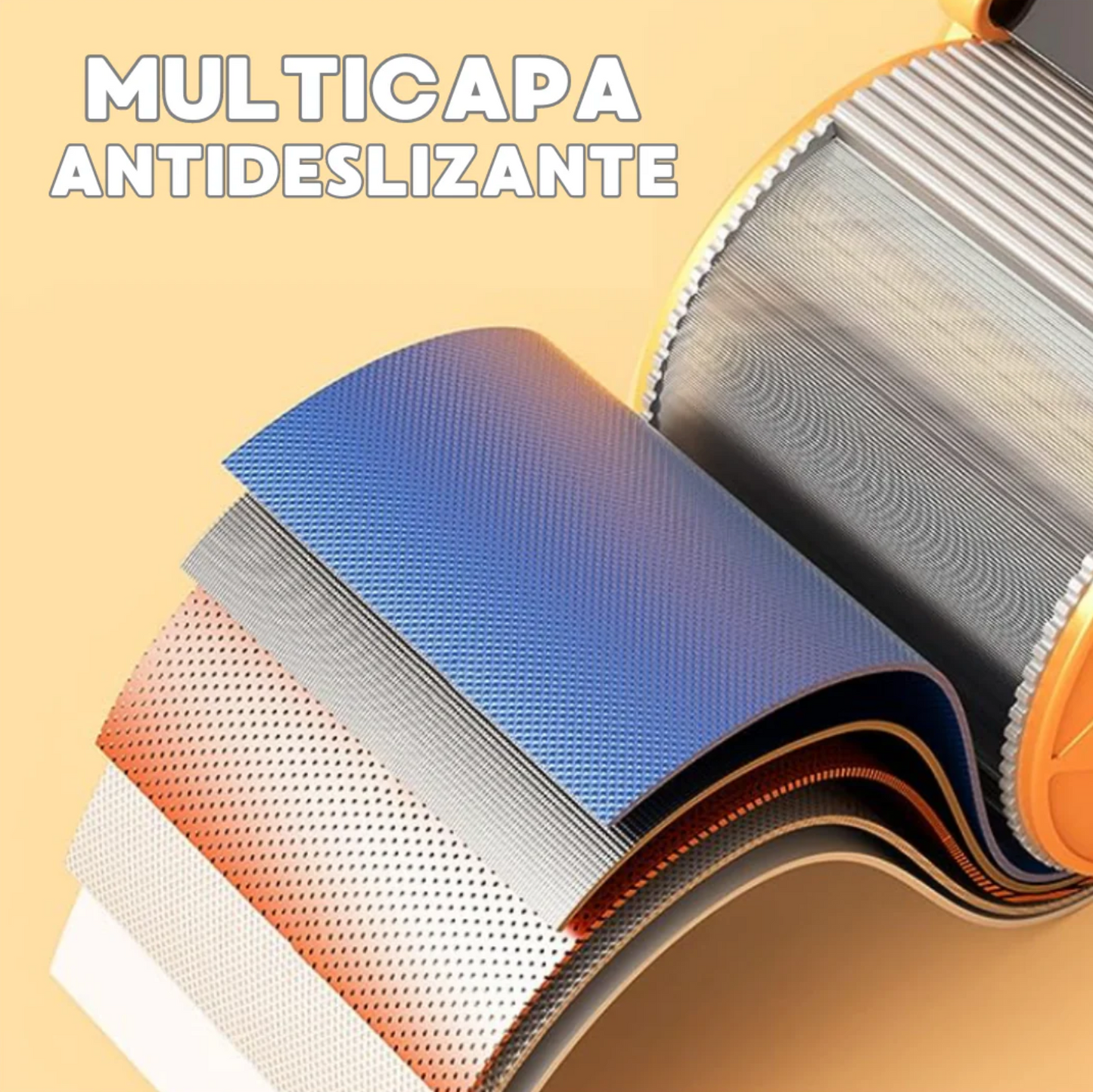 AbsRoller® - Rueda Abdominal con Rebote Automático y Soporte para Codo