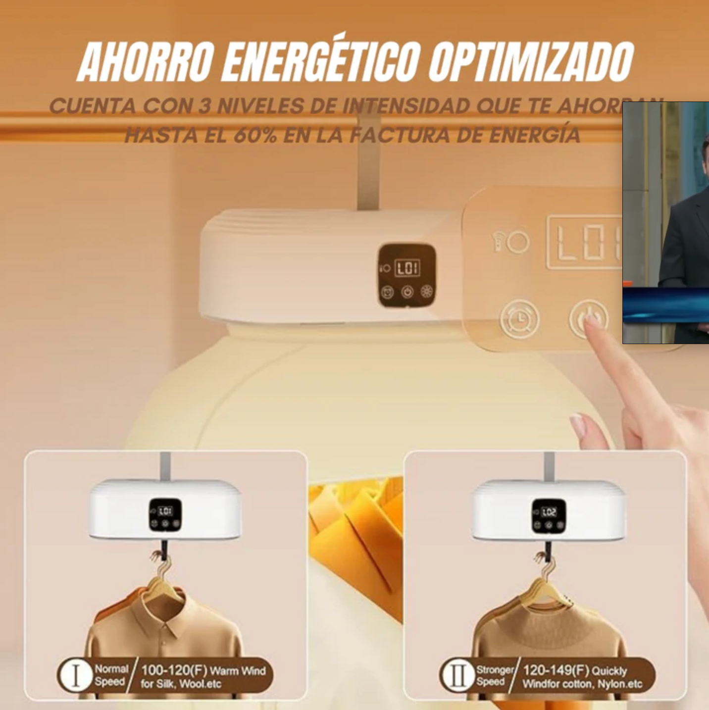 Dryme® Secadora de Ropa Portátil