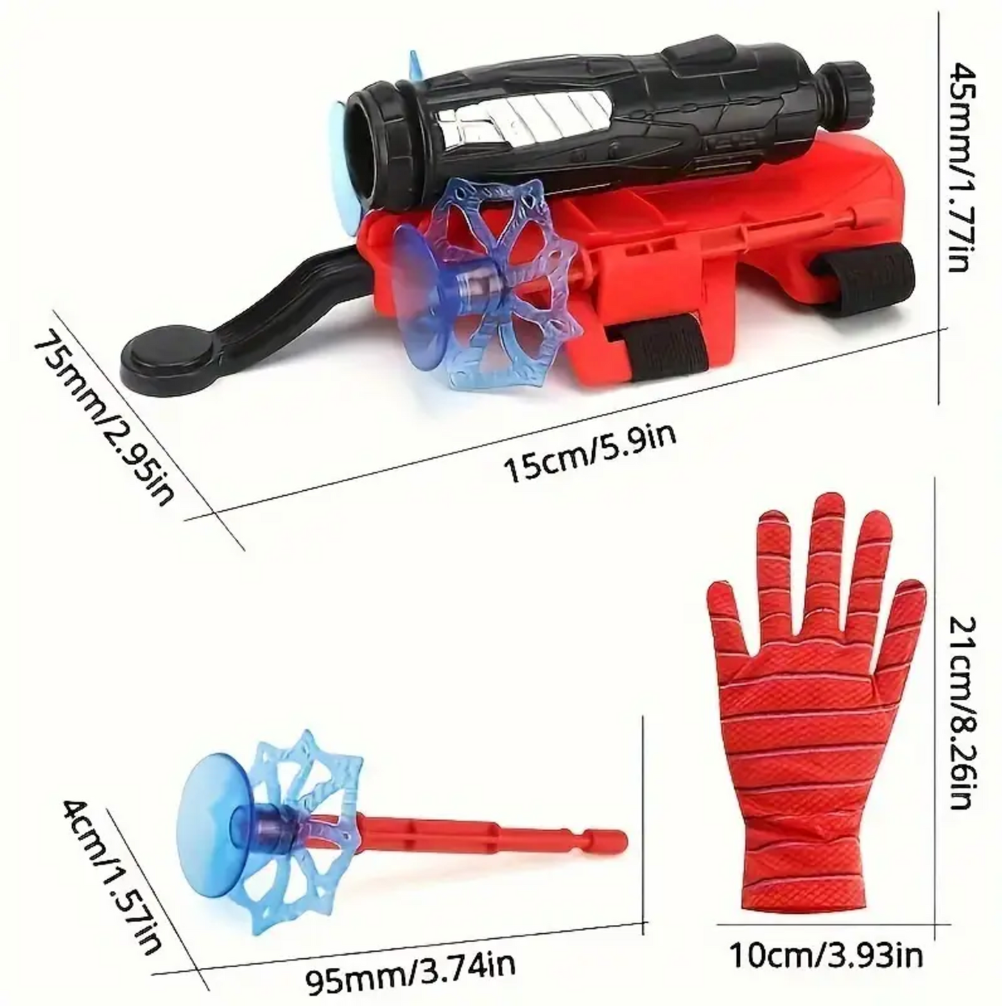 Guante Spiderman Lanza Dardos