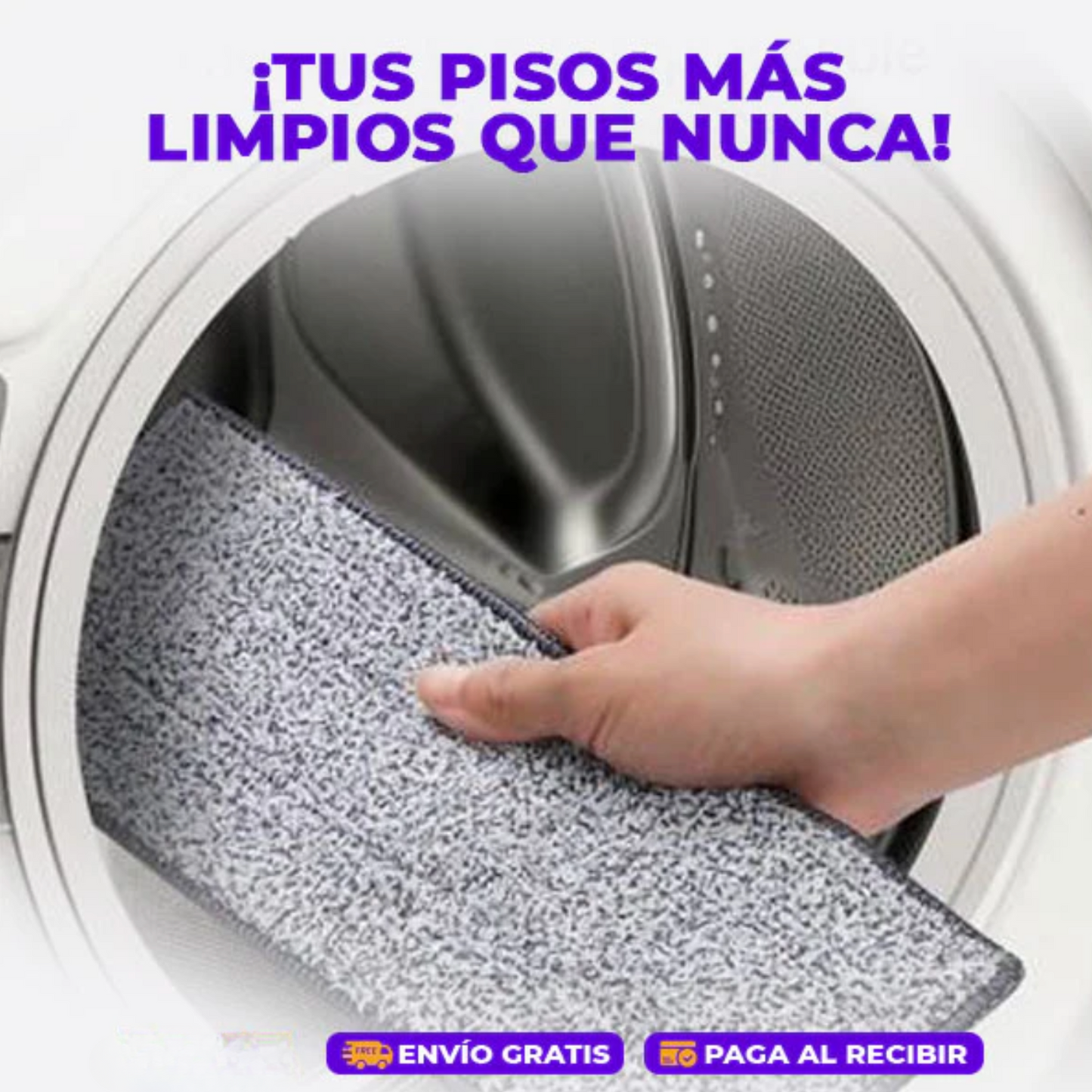 KIT DE TRAPEADOR MICROFIBRA Y CUBETA ESCURRIDORA