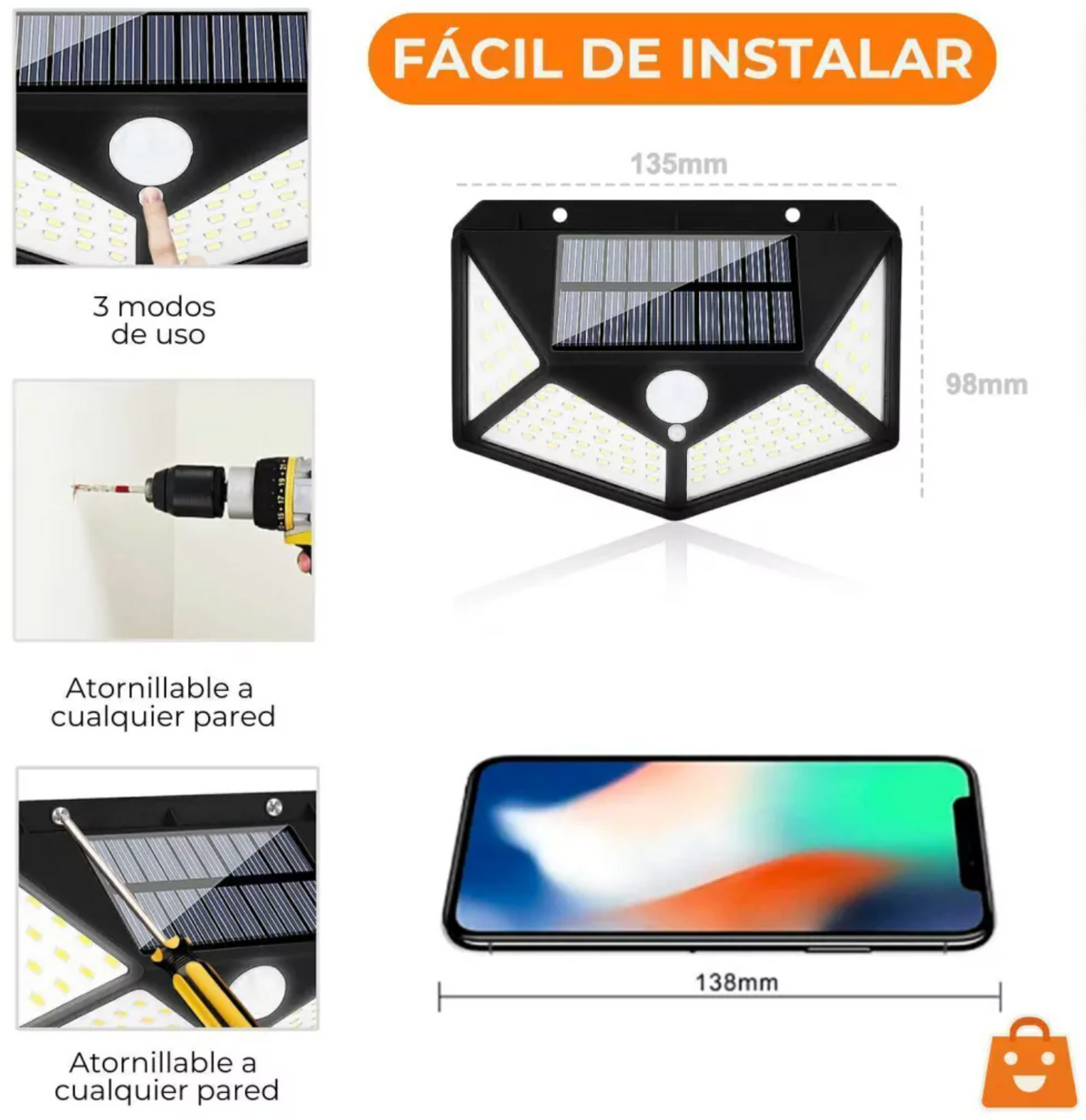 SolarLum® - Promo X3 Reflectores Solares