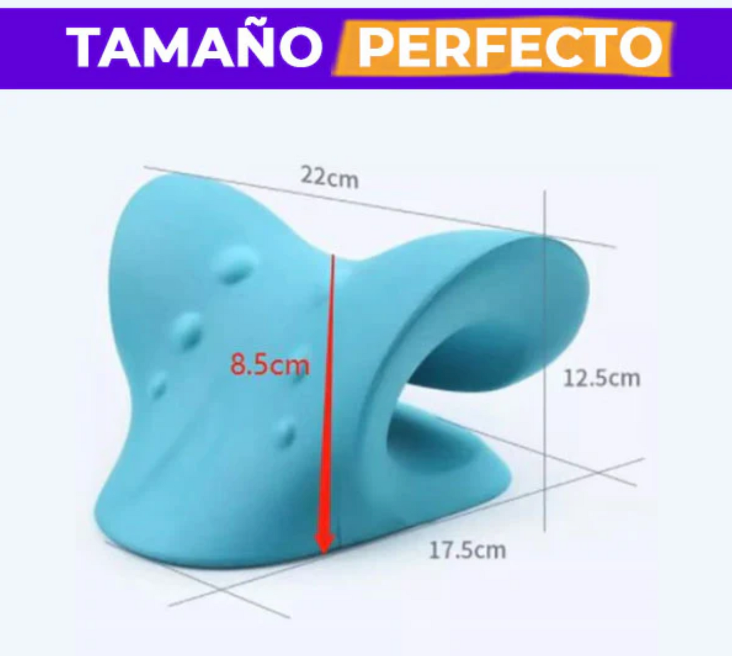 2x1 CerviRelax® - Almohada Cervical Terapéutica | Relajador de Cuello y Hombros