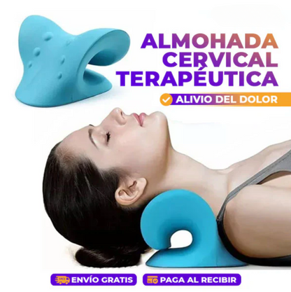 2x1 CerviRelax® - Almohada Cervical Terapéutica | Relajador de Cuello y Hombros