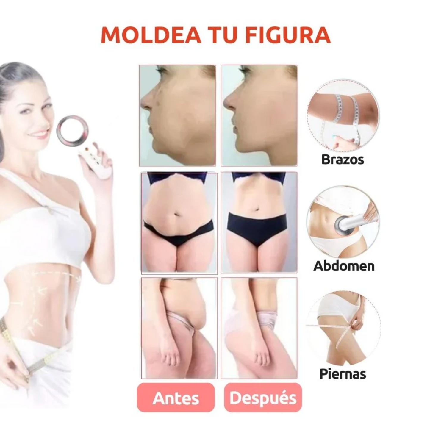 LipoPower® - Masajeador Adelgazante Ultrasónico  Infrarrojo