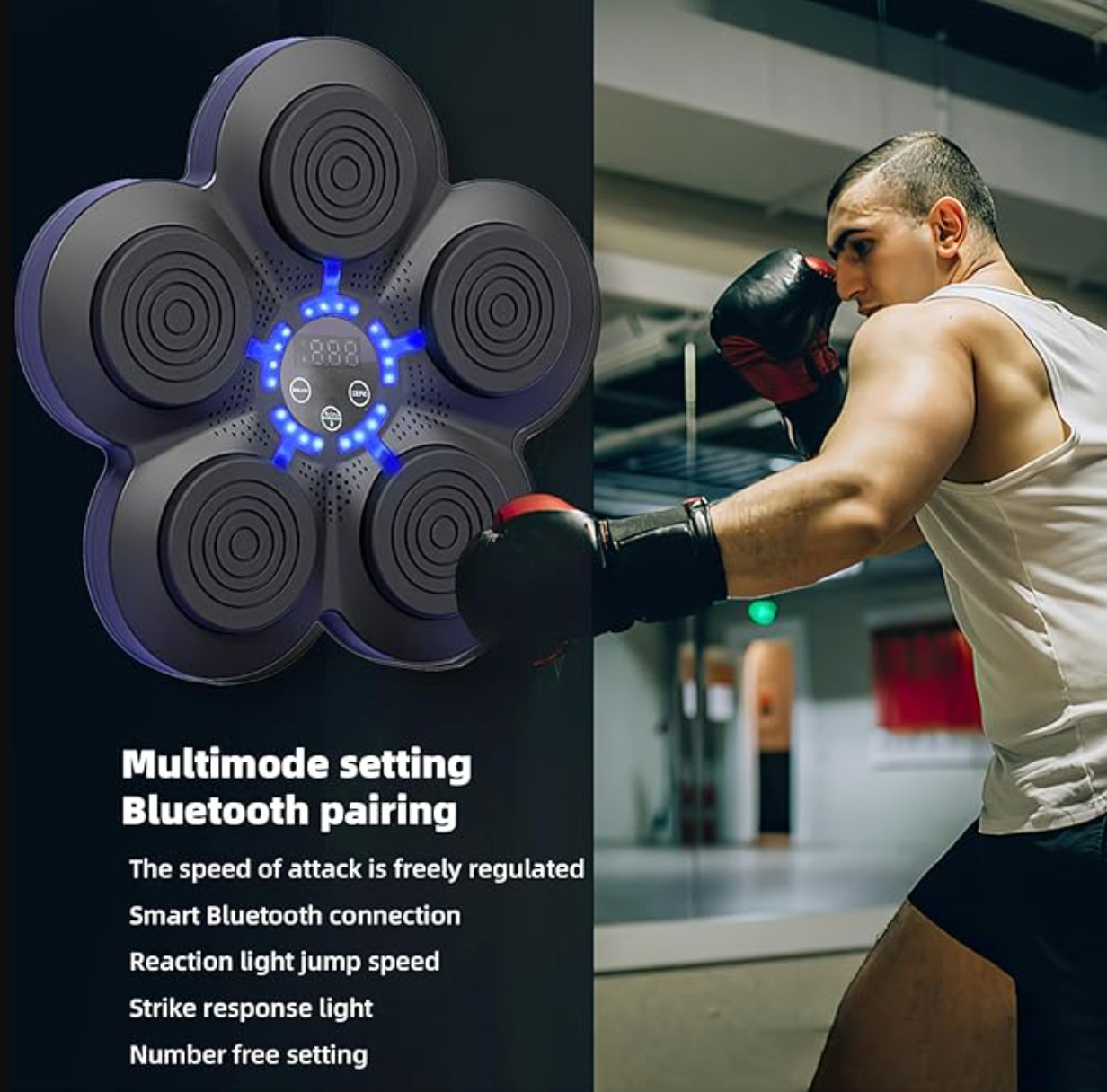 FitBox® - Máquina de Boxeo Música Motivadora