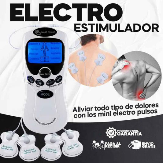 ElectroMax® - Electro Estimulador para Aliviar el Dolor Muscular